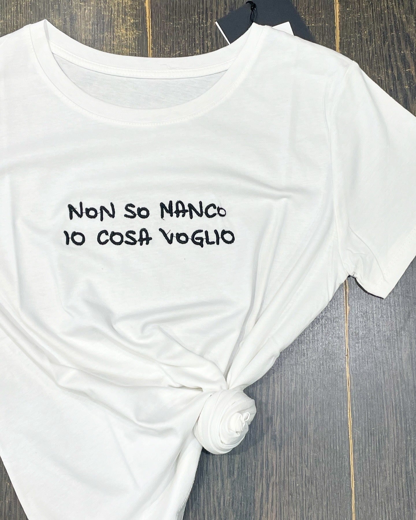 T-shirt non so manco io casa voglio