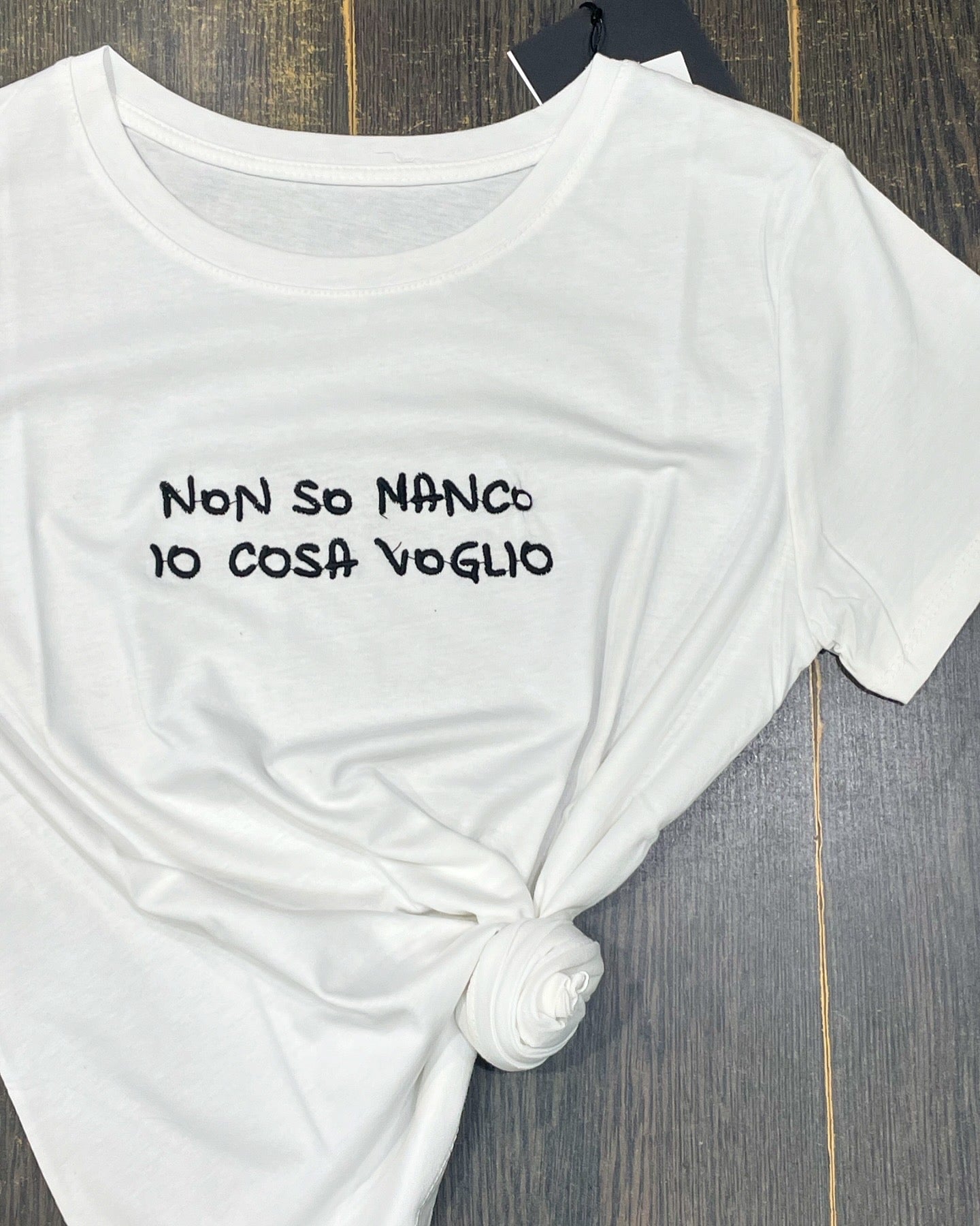 T-shirt non so manco io casa voglio