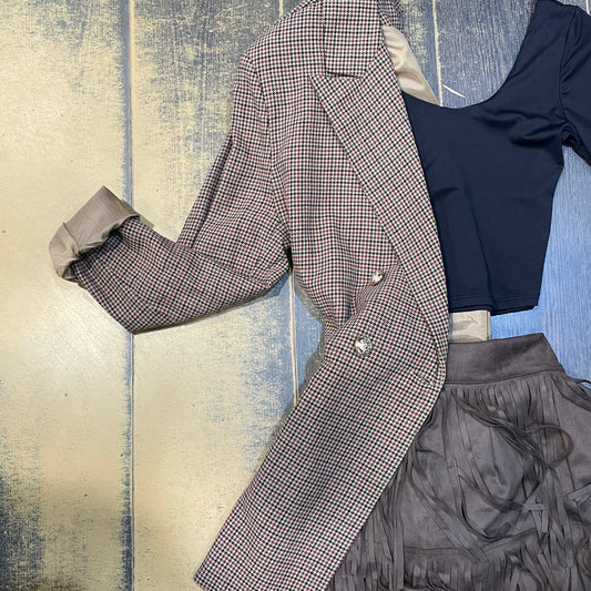 Giacca retro doppio petto