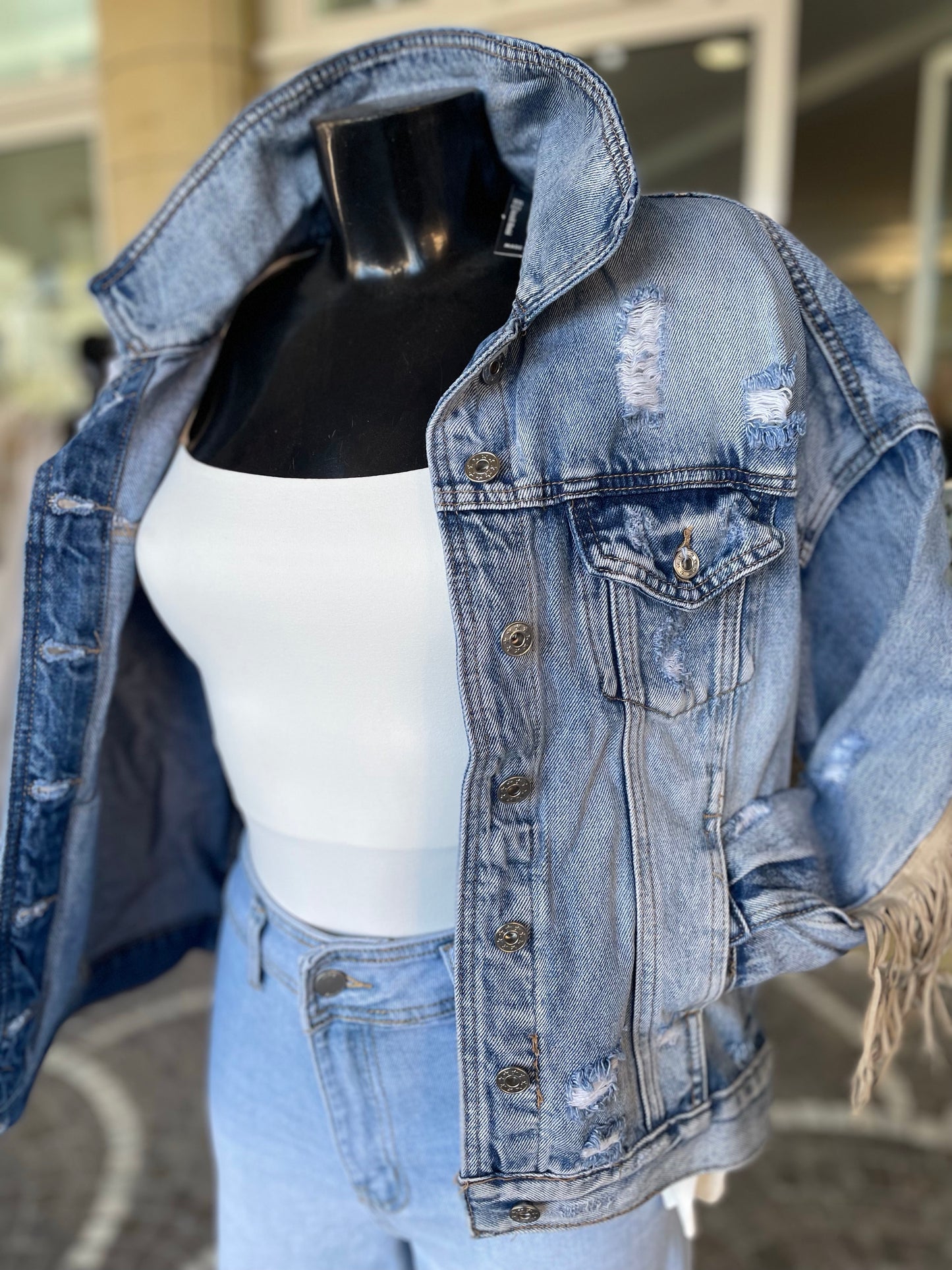 Giacca jeans country