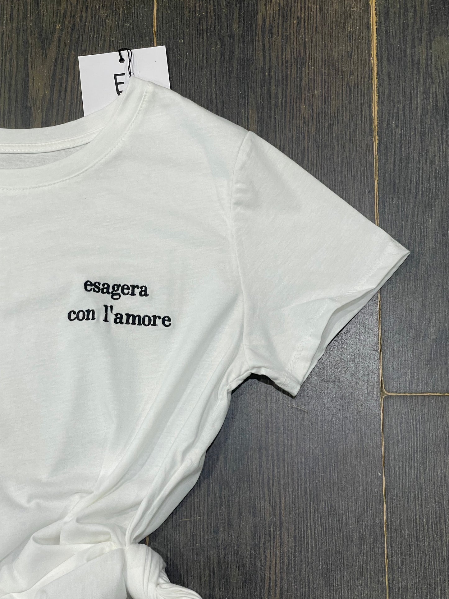 T shirt esagera con l’amore