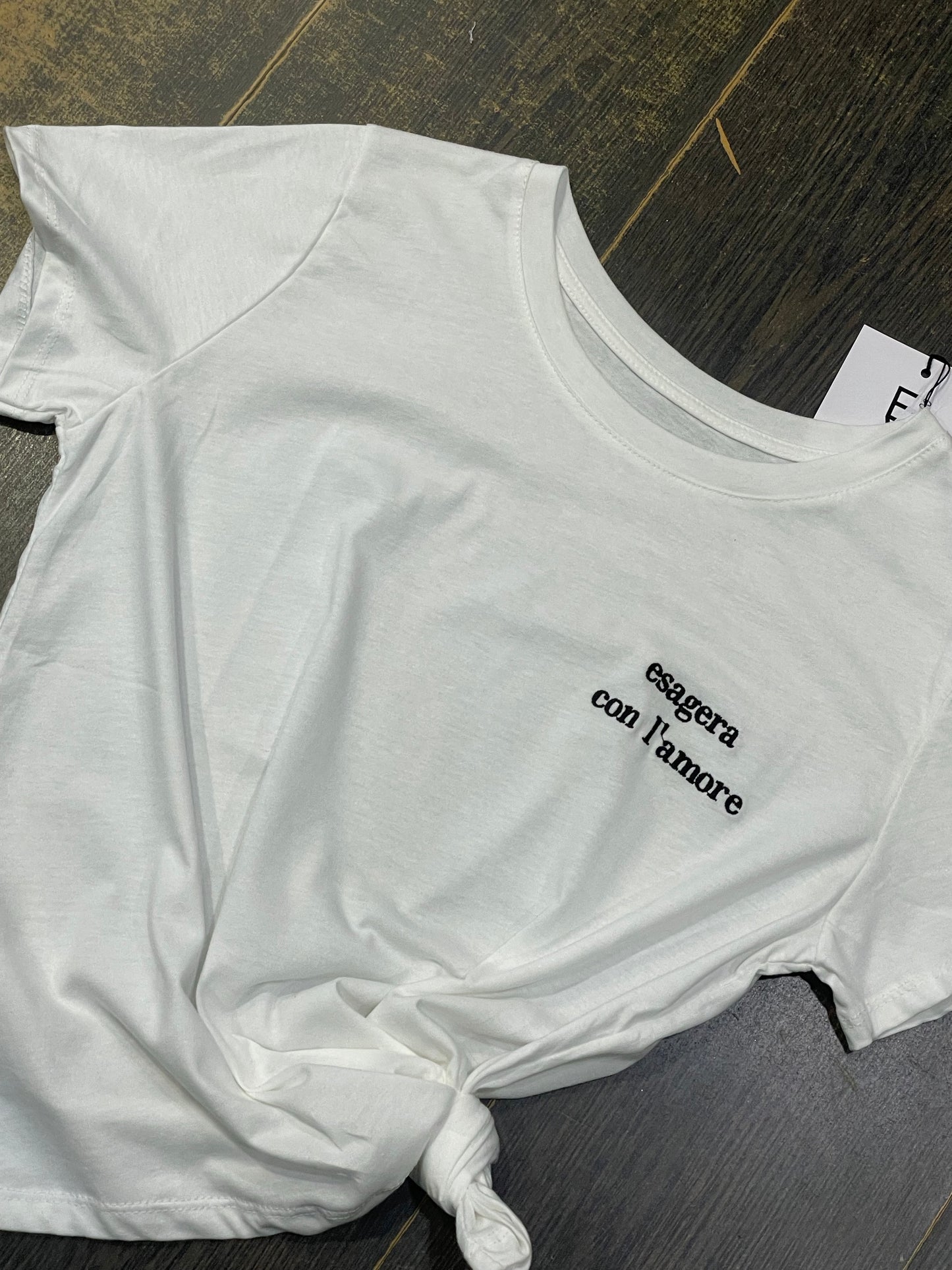 T shirt esagera con l’amore