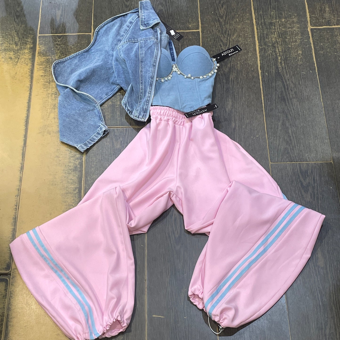 Corpetto jeans