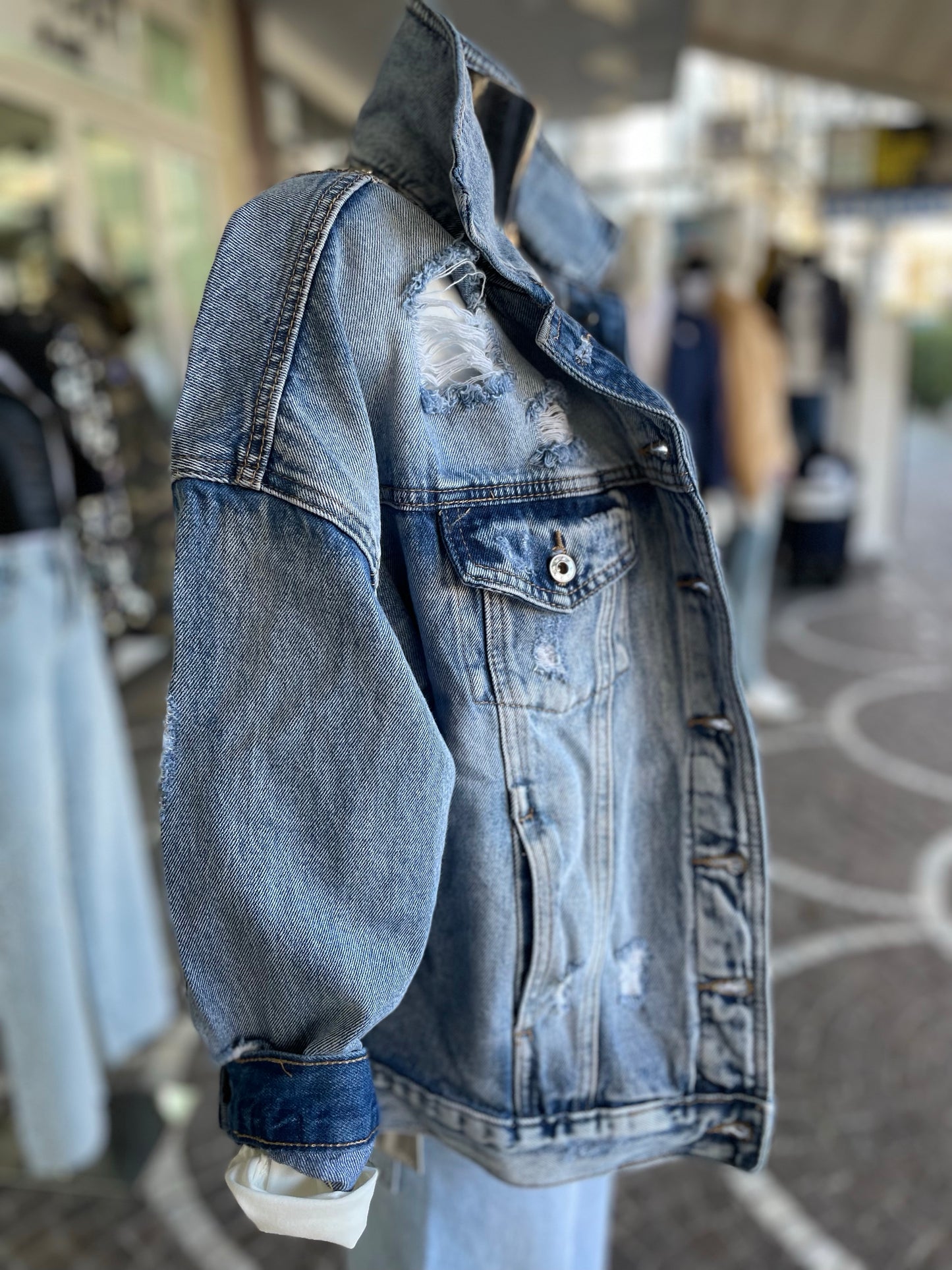 Giacca jeans country