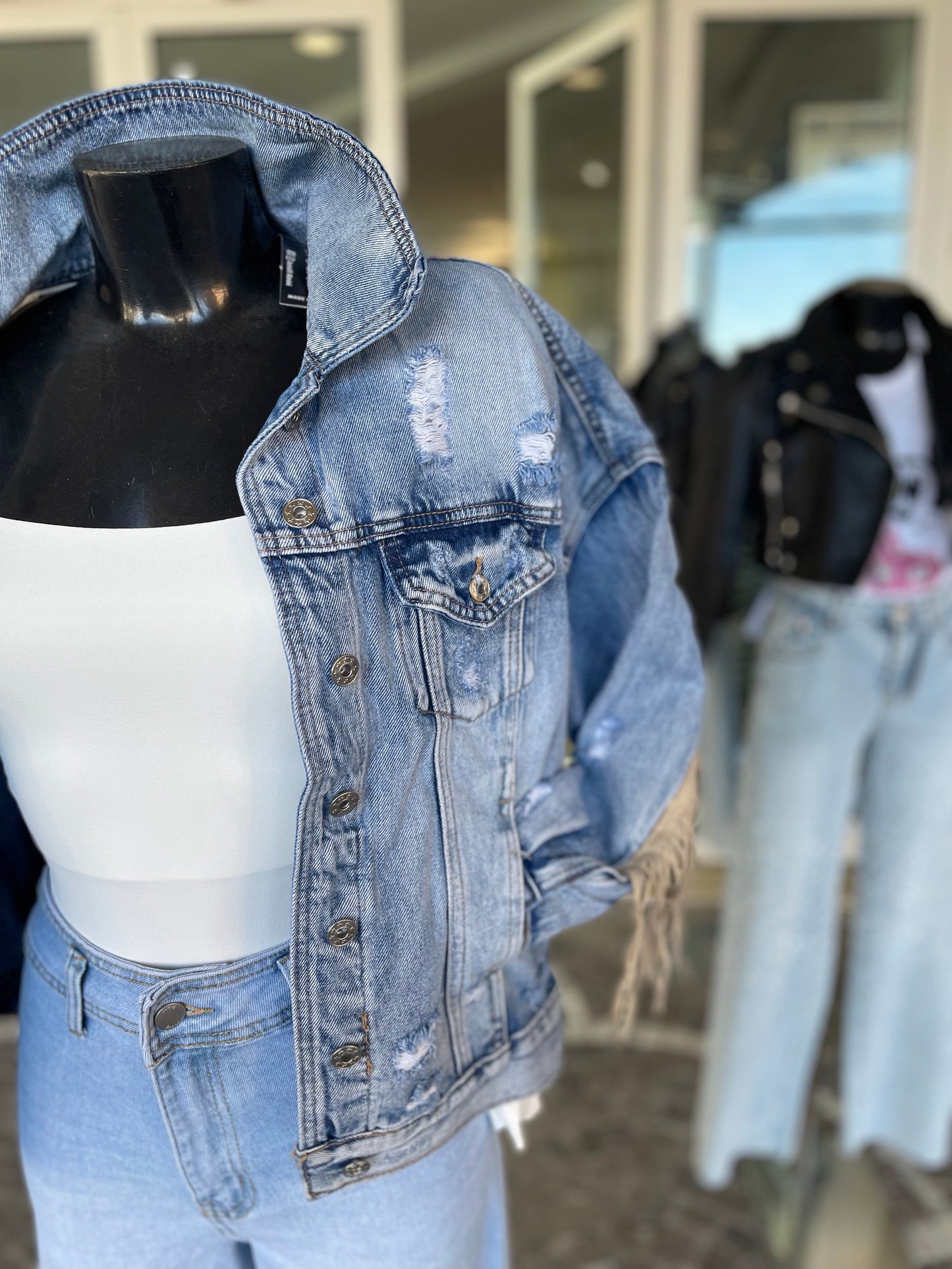 Giacca jeans country
