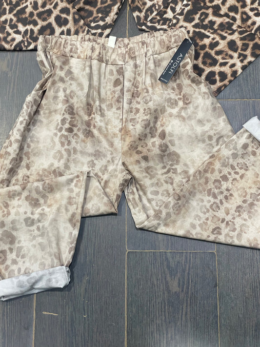 Pantalone ambulato chiaro
