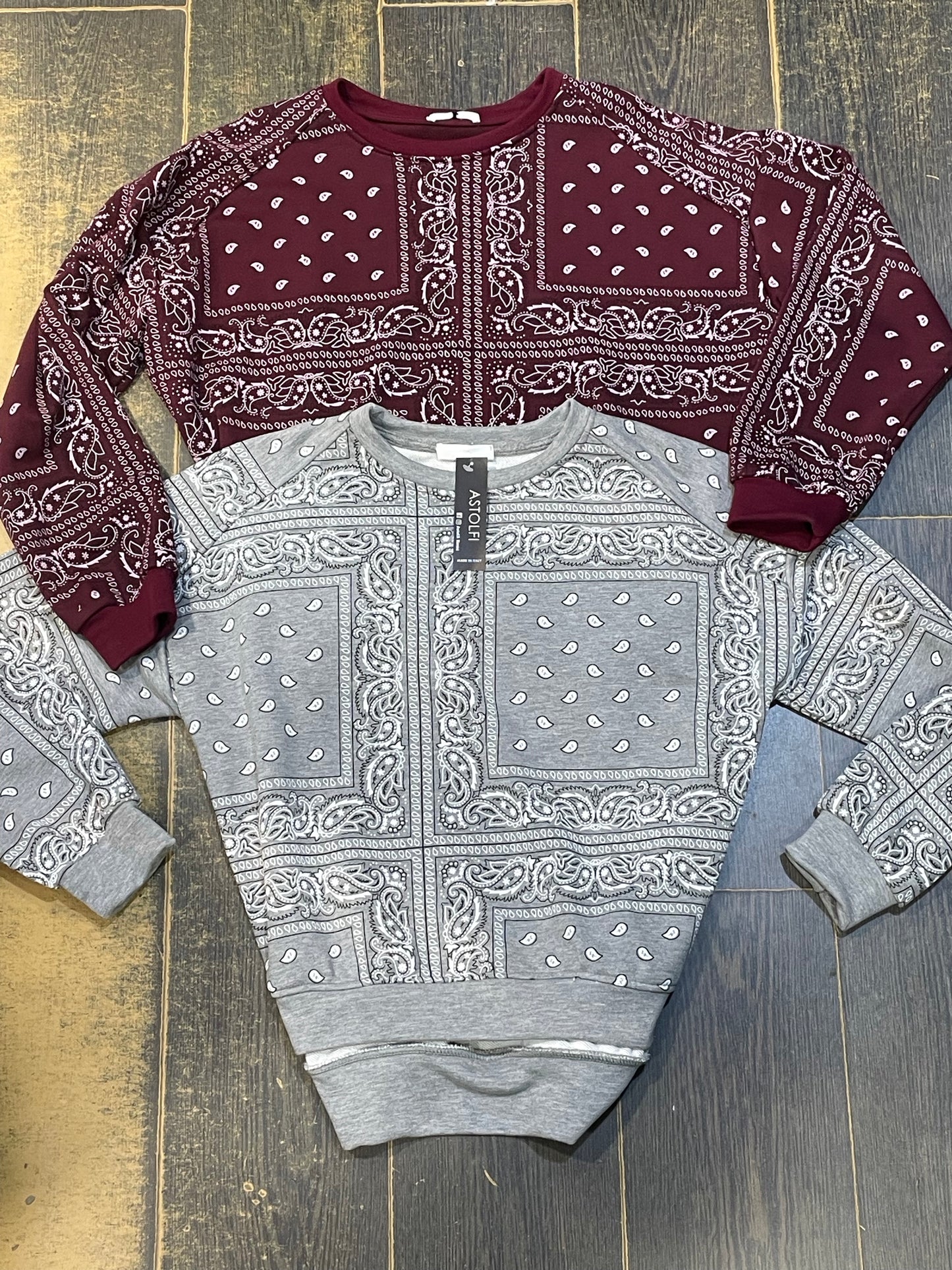 Maxi felpa bandana