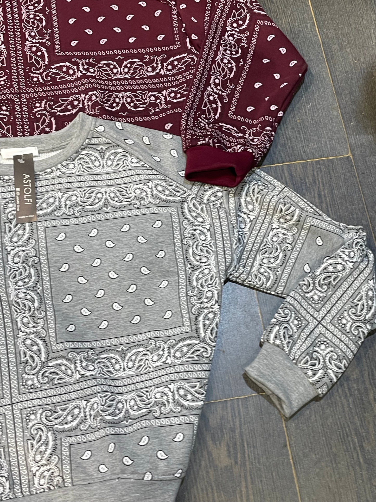 Maxi felpa bandana