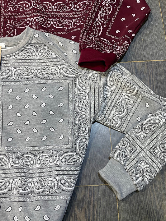 Maxi felpa bandana