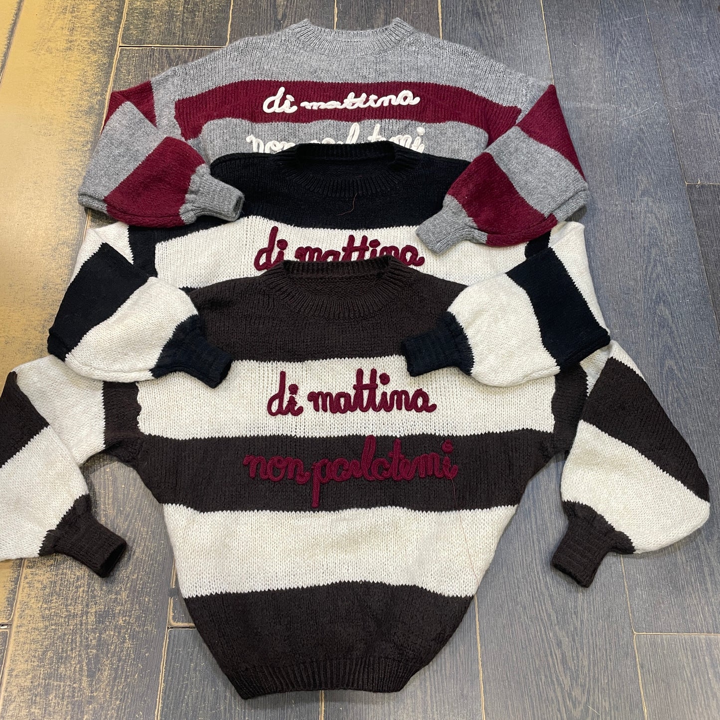 La mattina non parlarmi